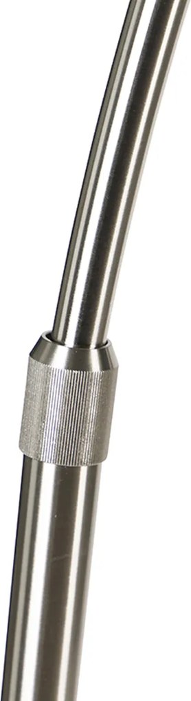 Acél állólámpa sötétzöld búrával 50 cm - XXL