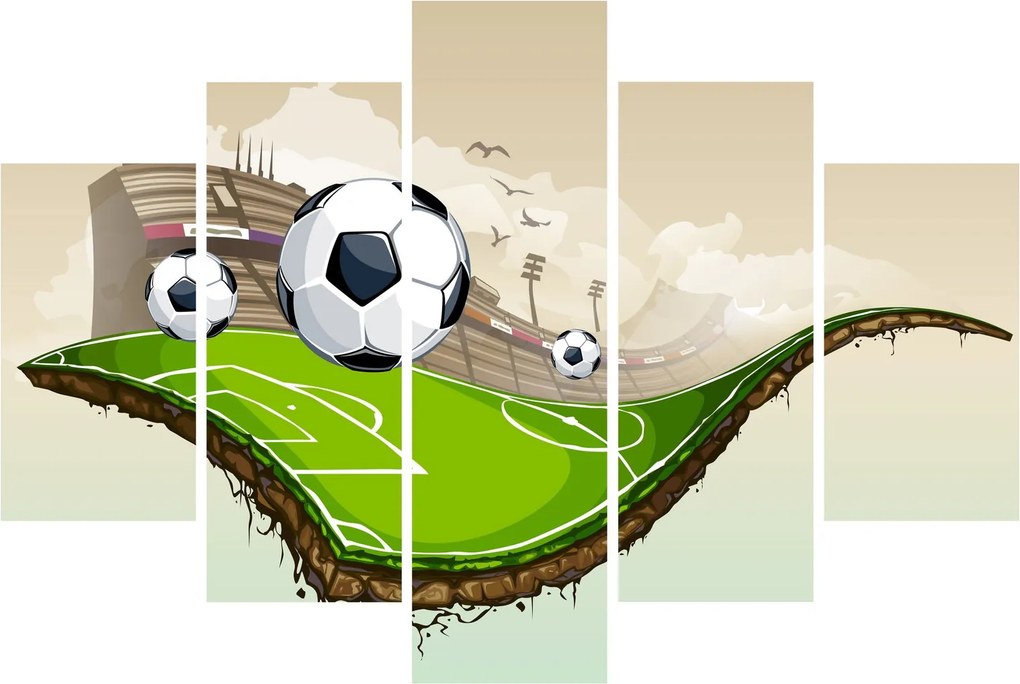 Kép - futballpálya (150x105 cm)