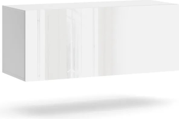 VIVIEN 01 TV Állvány Fehér/Fényes Fehér színben