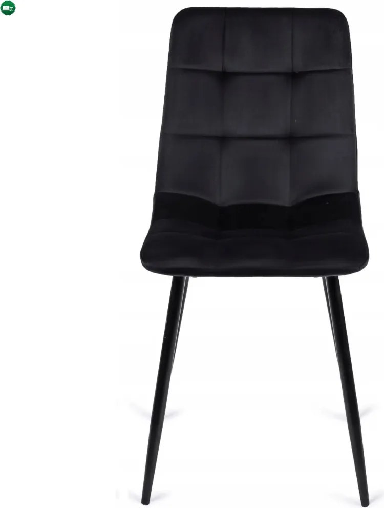 szett étkezőasztal MAX 80-160 cm craft tölgy/fekete és 6 szék PERU fekete