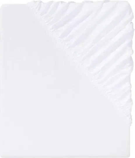 Gumis lepedő Livarno Home 140-160x200x20 fehér jersey