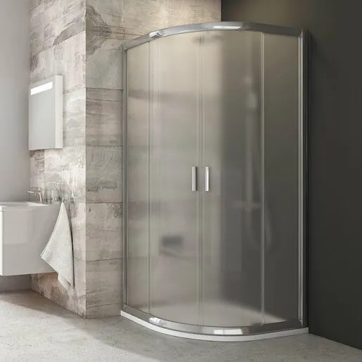 Ravak Blix 90x90 cm-es negyedkör alakú zuhanykabin 3b270c00zg BLCP490GBR