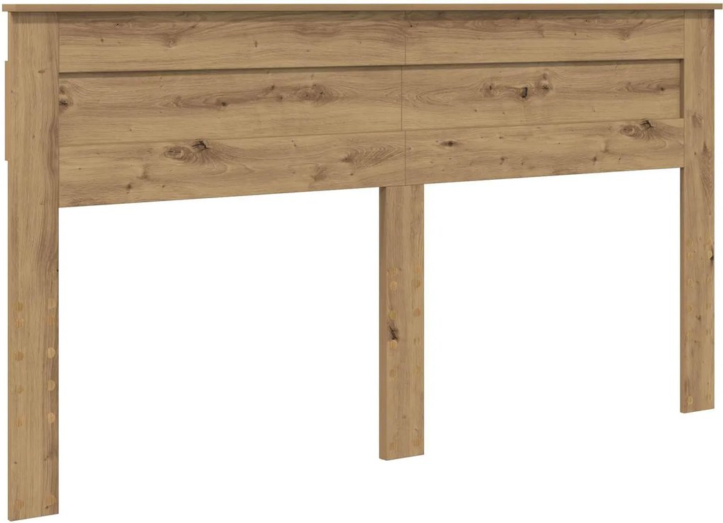 vidaXL Fejtámla Artisan tölgy 180 cm Faanyag