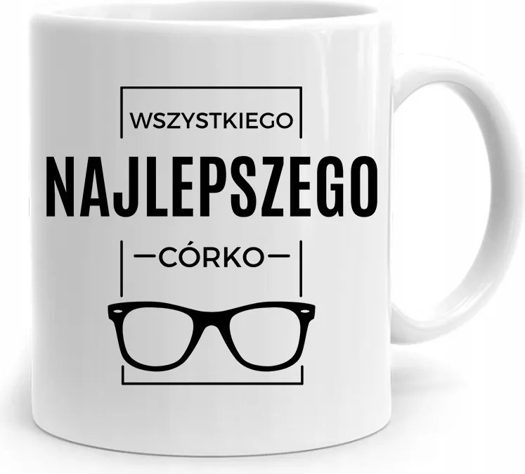 Bögre Ajándék Boldog Születésnapot Lányának fényképes nyomtatással