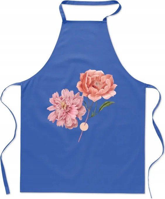Konyhai Kötény Gyönyörű Virágokkal Divatos Ajándék Szakácsnőnek