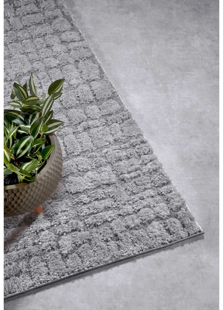 Szürke futószőnyeg 80x240 cm Artistique Light Grey – Elle Decoration