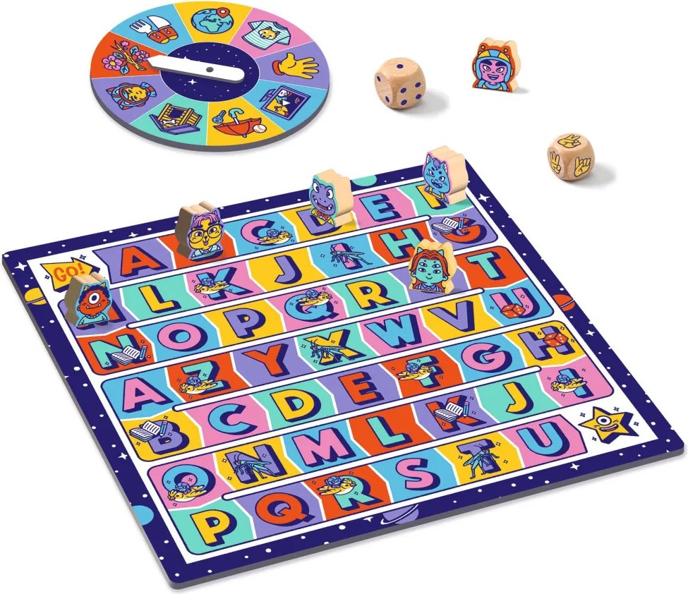 Társasjáték - Szókincs bajnokság - ABC Rapido