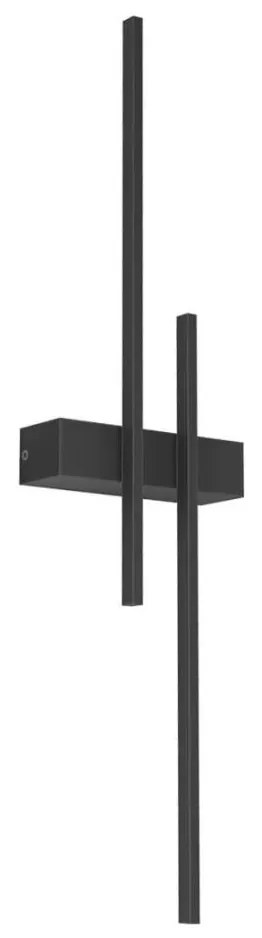 Redo 01-2747 - LED fali lámpatest TANGENT LED/13W/230V CRI 90 fekete