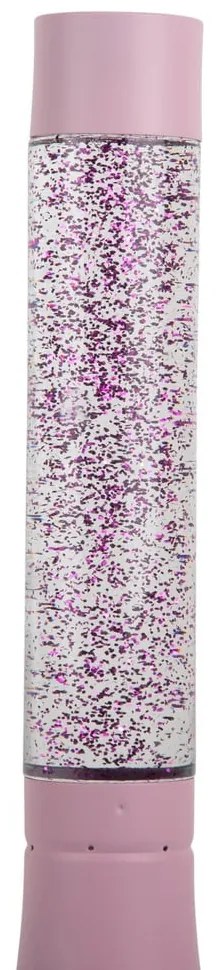 Rózsaszín asztali lámpa üveg búrával (magasság 37,5 cm) Astro Glittler – Leitmotiv