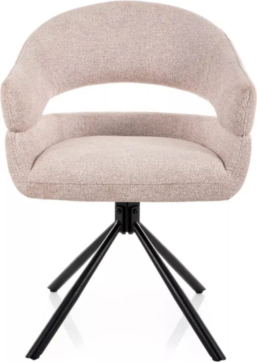 Borgo Leo forgatható étkezőszék világosbézs