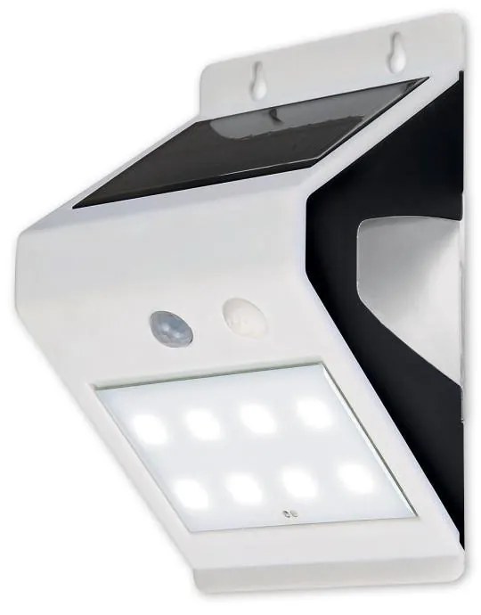 Commel LED falilámpa, napelemes, mozgásérzékelővel 3W 200lm, 4000k,