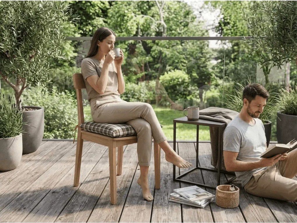 Székpárna COTTAGE 38x38 cm, mintás