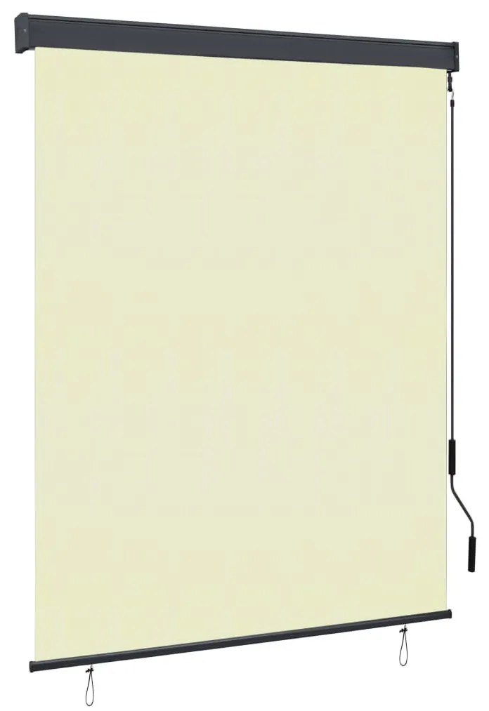 krémszínű kültéri roló 140 x 250 cm