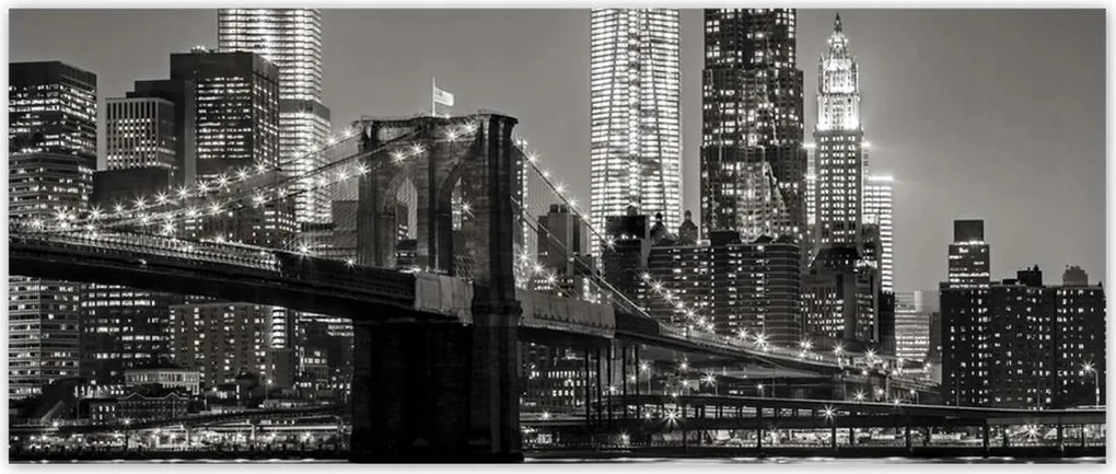 Fotótapéták 250x104 New York Manhattan híd