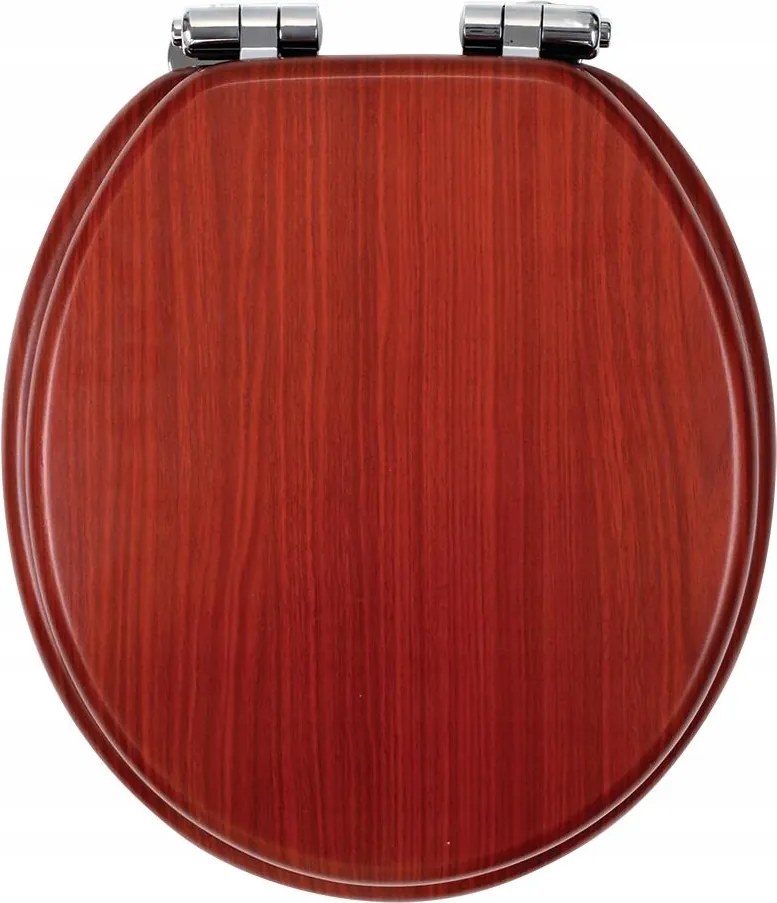 Lyra Diófa WC-ülőke, furnéros Mdf, lassan ereszkedik