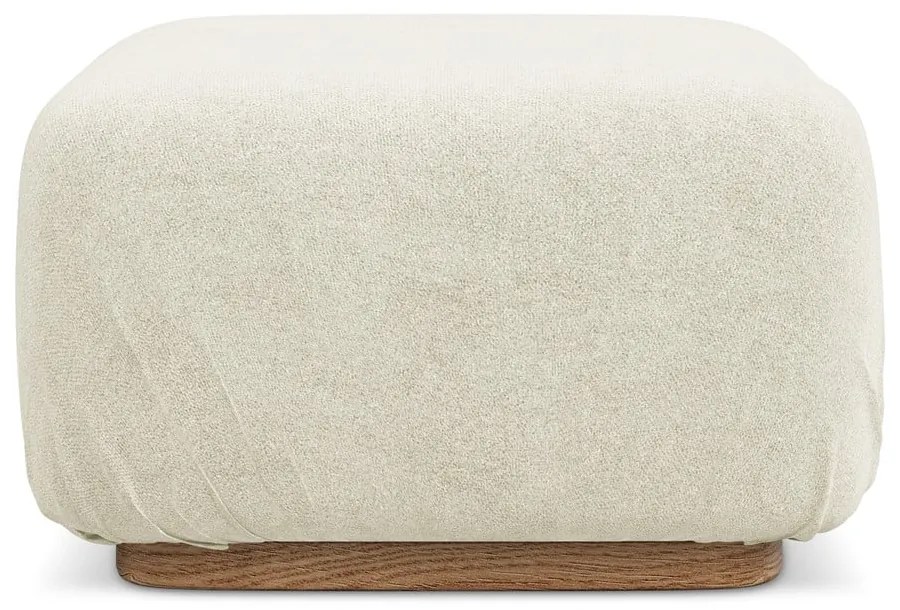 Krémszínű buklé moduláris lábtartó Ailani – Makamii