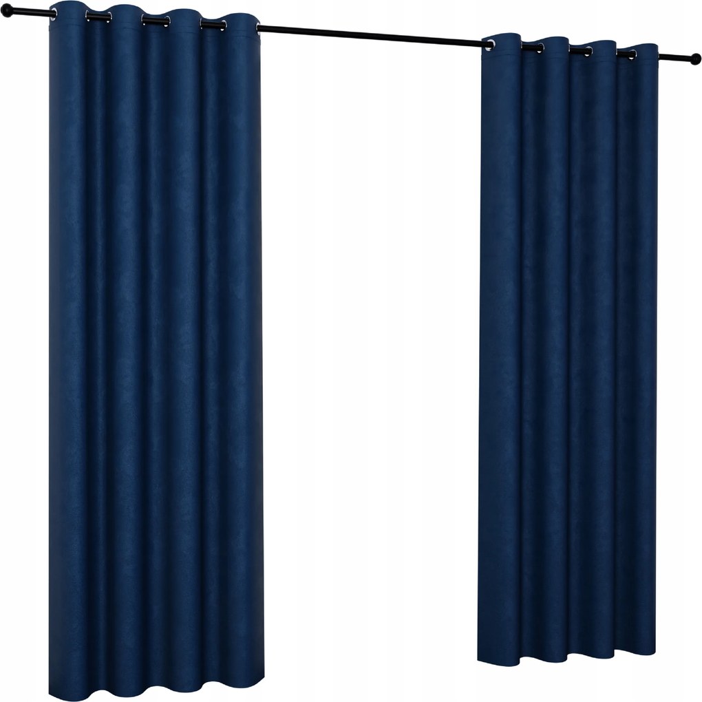 Velúr függöny 140x250 karikákkal, velúr függönyök ezüst színű fémgyűrűkkel, velvet