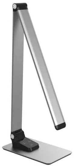 Platinet ALU asztali lámpa 10 W, USB, alumínium / fekete