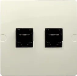 Fali telefon aljzat Kontakt-simon BMF52.02/12 bézs