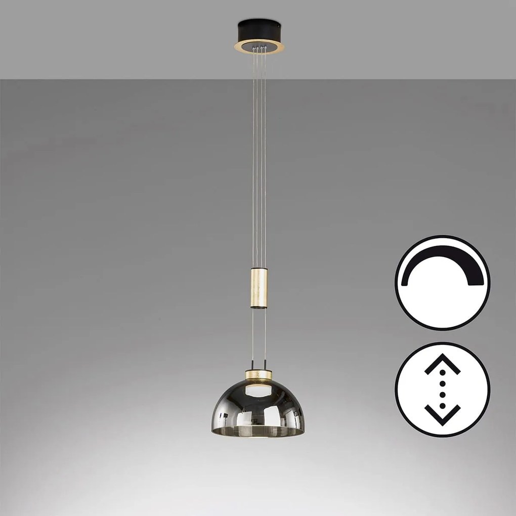 Fischer & Honsel modern függeszték avignon bézs fekete szürke fhl61013