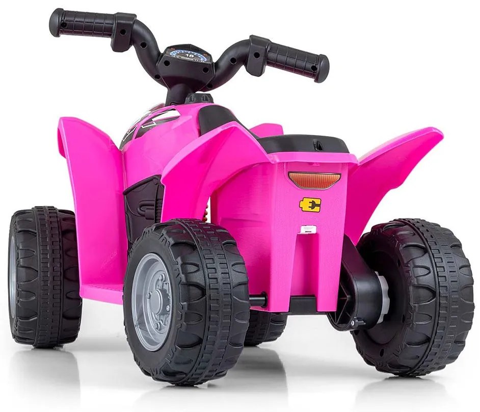 Elektromos négykerekű Milly Mally Honda ATV rózsaszín