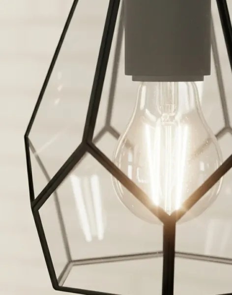 Eglo 43644 - MARDYKE LED csillár zsinóron 3xE27/40W/230V