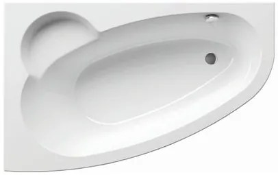 Asszimetrikus kád Ravak Asymmetric 170x110 cm akrilát bal C481000000