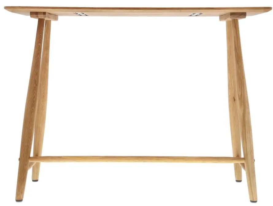 Tölgyfa étkezőasztal 44.5x100 cm Bodo – Villa Collection