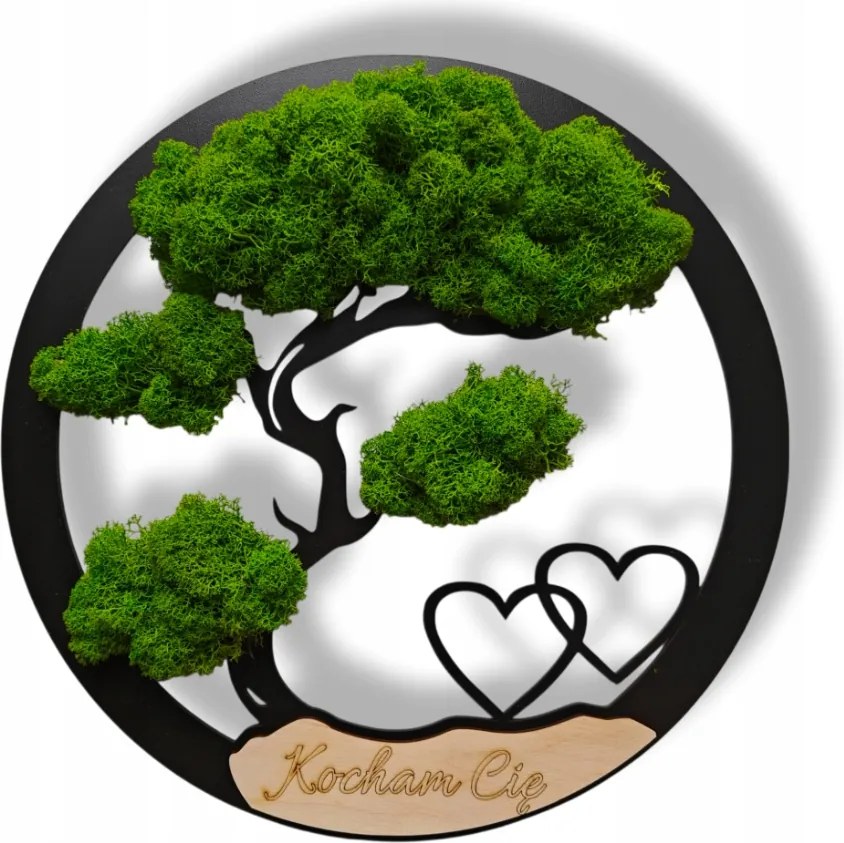 Kép Bonsai Moha Neki Moha Valentin Nap Szerelem Fal Gravírozás