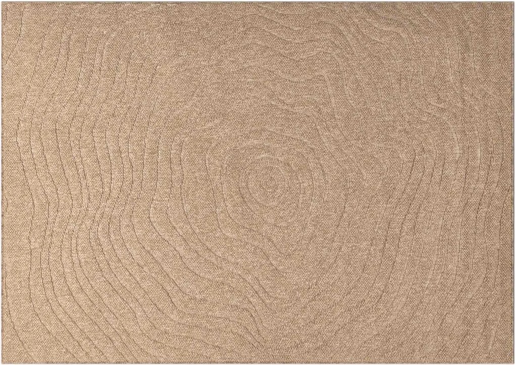 vidaXL Területszőnyegek Moiré AGIRA Természetes 280 x 200 cm