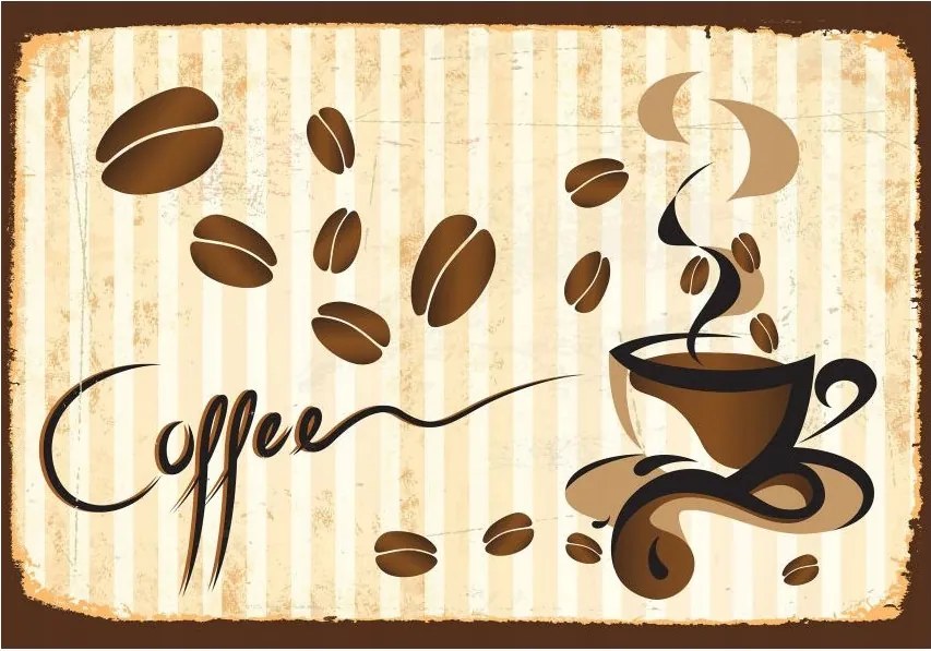 Fotótapéta flizelina Kávébab 300x210 Ideális konyhába és kávézóba +ragasztó