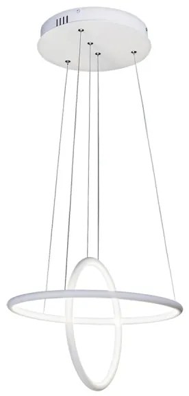 Rabalux 2544 - LED Csillár DONATELLA LED/37W/230V fehér