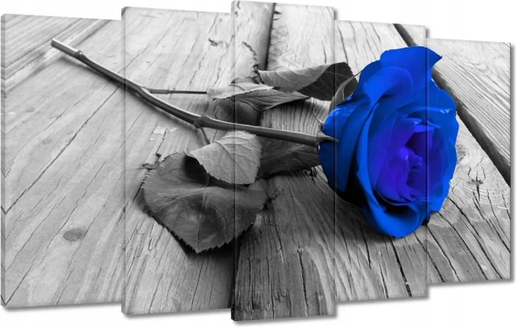 Vászonkép 100x60 Tintarózsa