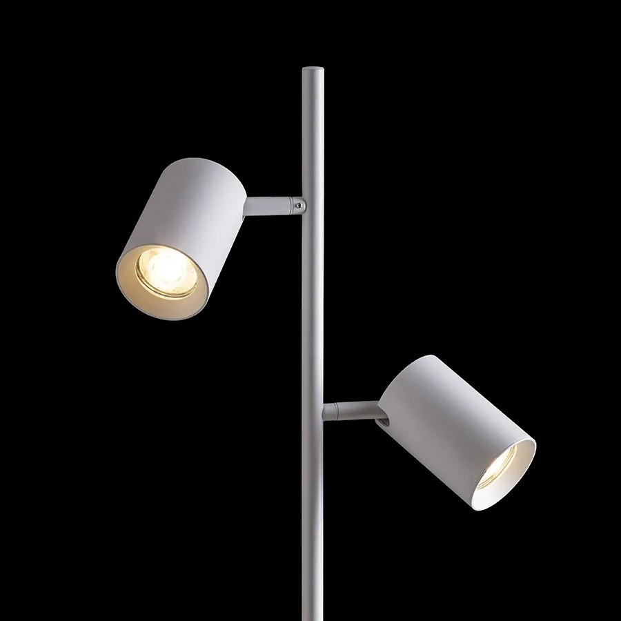 RENDL FLYNN II stojanová bílá 230V LED GU10 2x9W