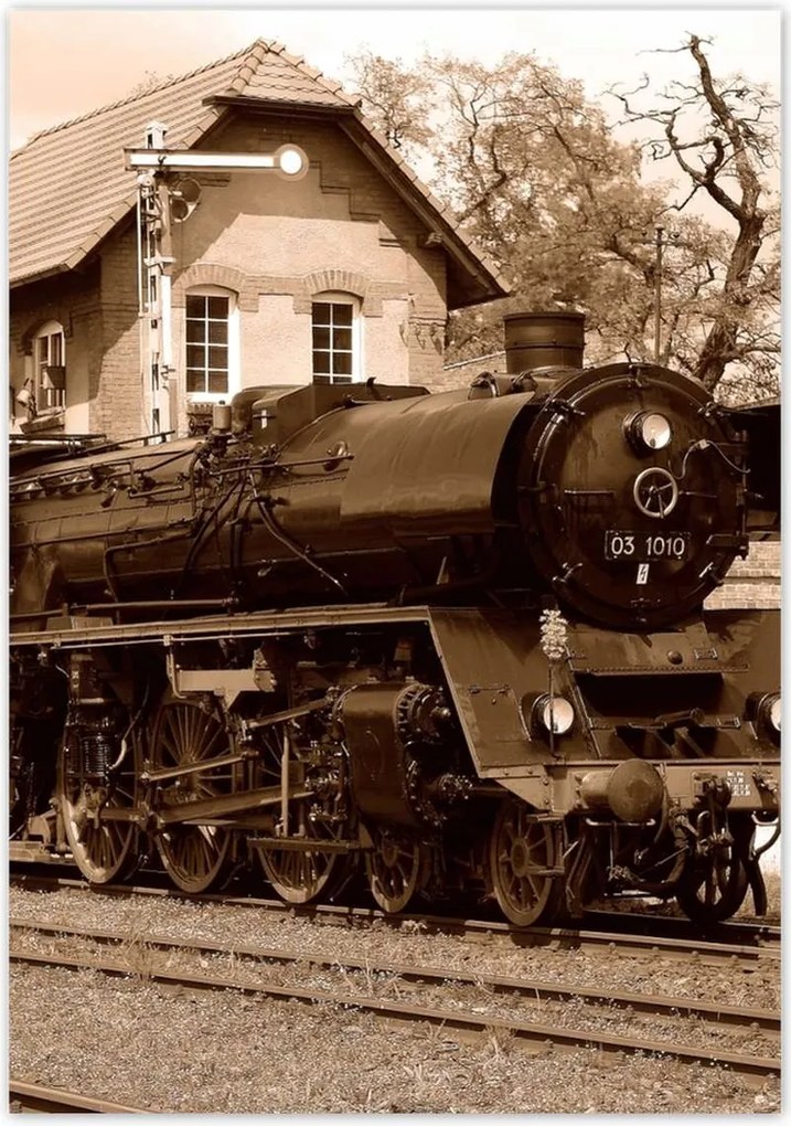 Poszterek 70x100 Gőzmozdony parádé Wolsztyn