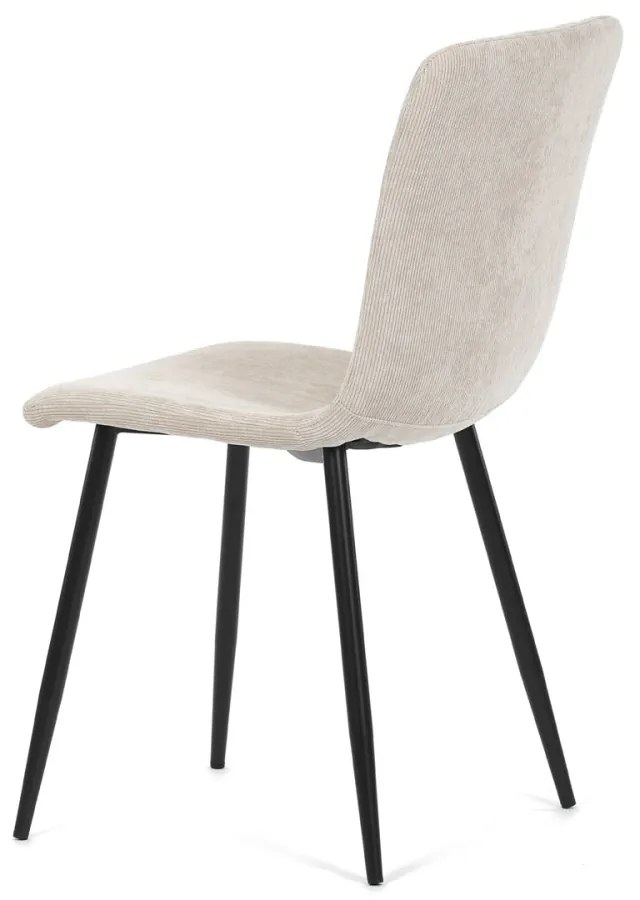 Scaun elegant de culoarea alb închis. DCL-964