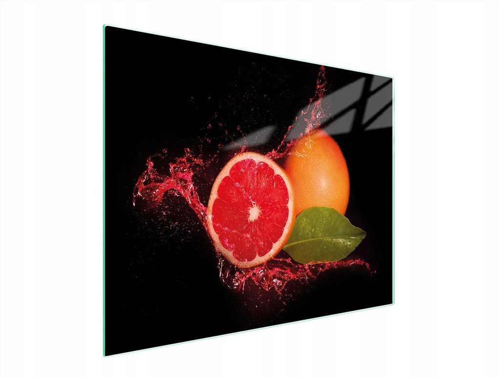 Üveg Vágódeszka 52x40 Grapefruit Edzett Üveg
