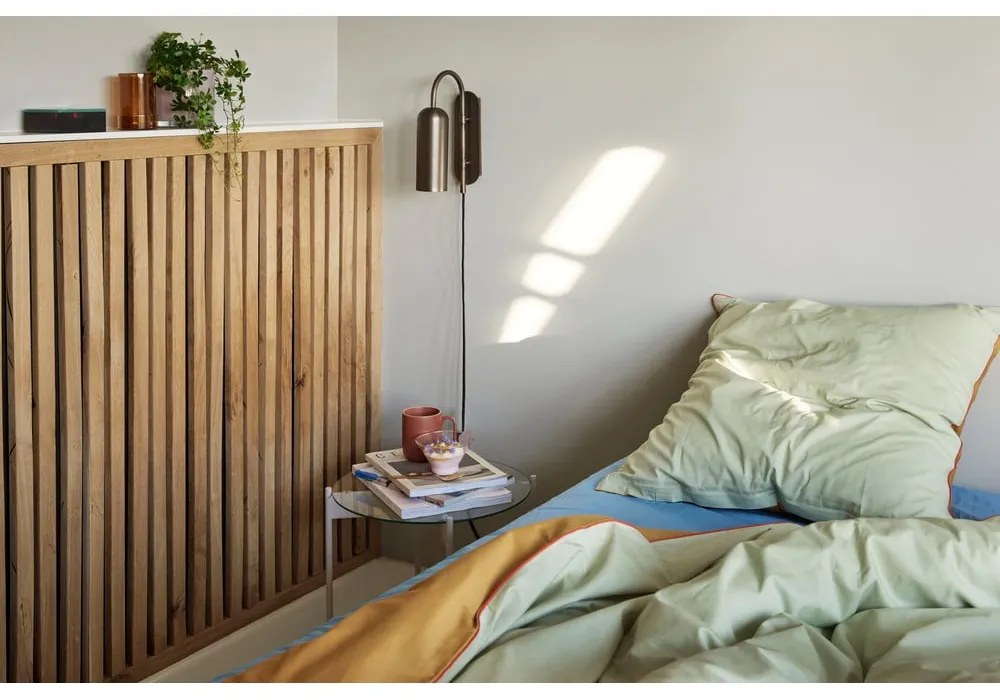 Kerek tárolóasztal üveg asztallappal ø 45 cm Beam – Hübsch