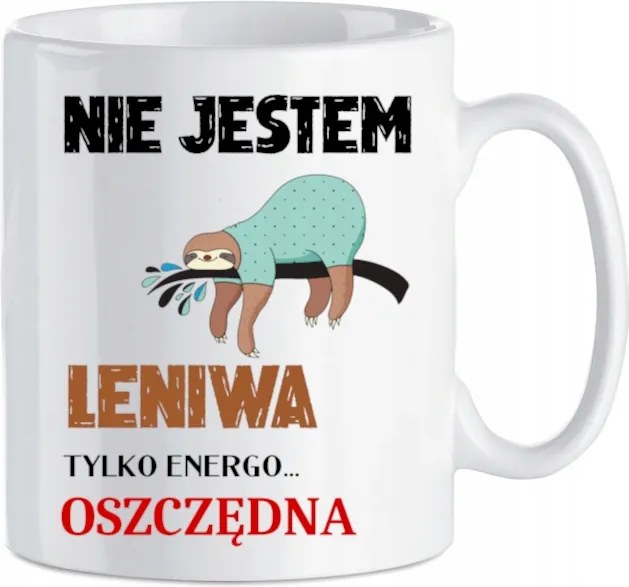 Vicces Bögre Nem vagyok Lusta Lajhár Ajándék