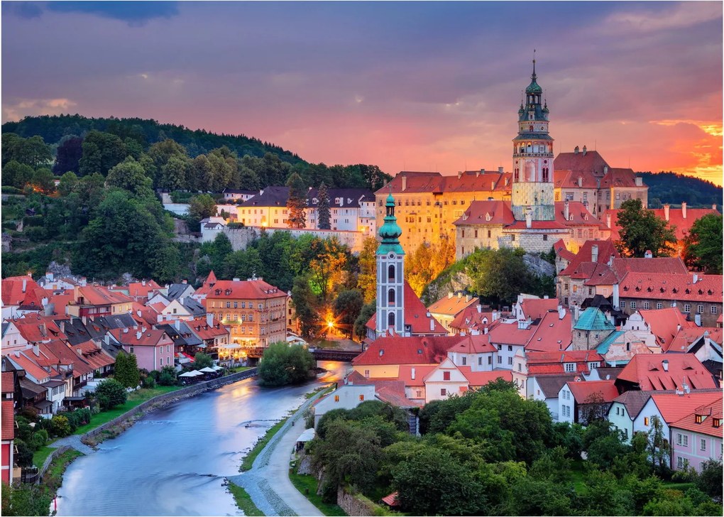 Kép - Český Krumlov (70x50 cm)