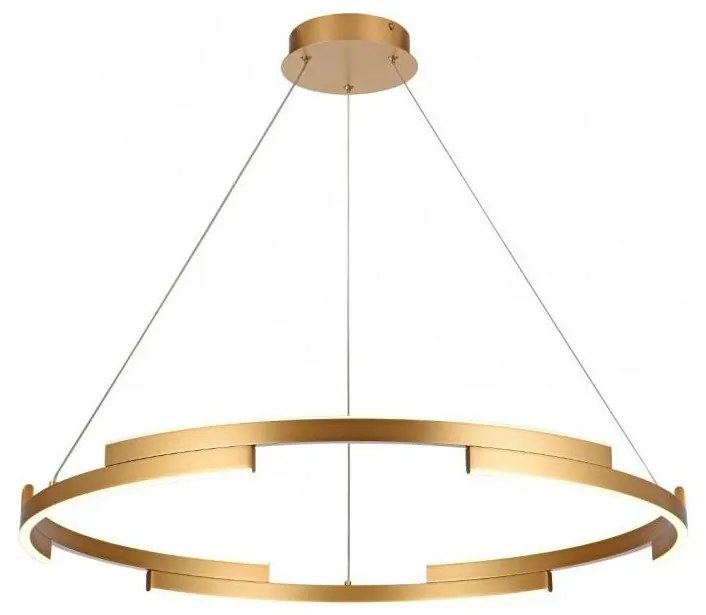 Redo 01-3175 - LED Dimmelhető csillár zsinóron CASTLE LED/45W/230V arany