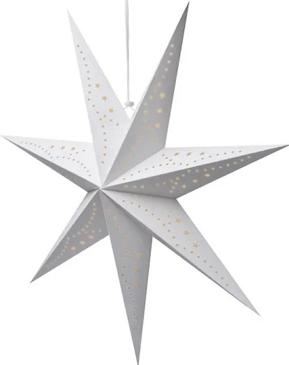 Brilagi - LED karácsonyi dekoráció LED/2xAA 60 cm-es csillag meleg fehér