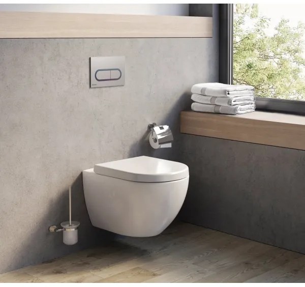 Ravak X01535 - Falra szerelhető WC Rimless UNI kerámia/fehér