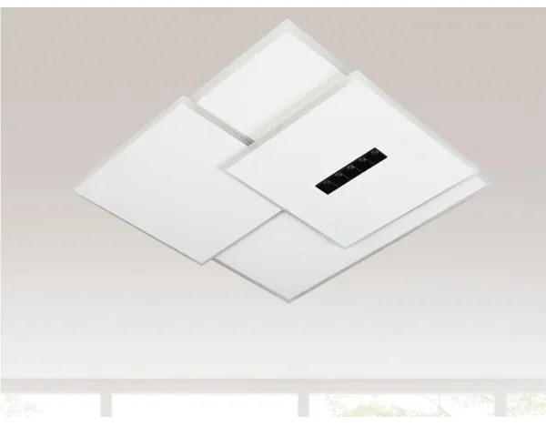 LED Dimmelhető mennyezeti lámpa LED/95W/230V 3000-6500K fehér + távirányítás