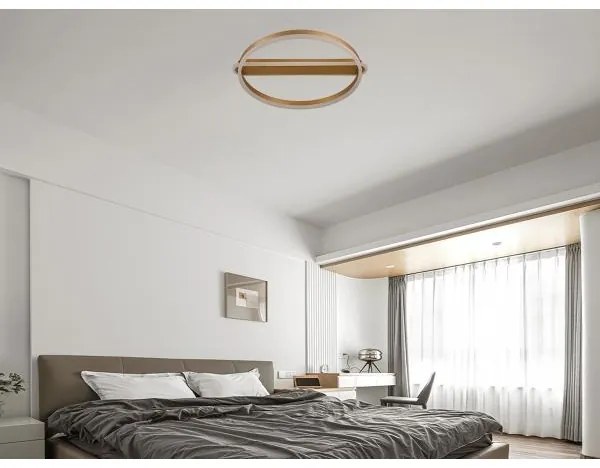 Fényerőszabályozható LED mennyezeti lámpa LED/60W/230V 3000-6500K + távirányító