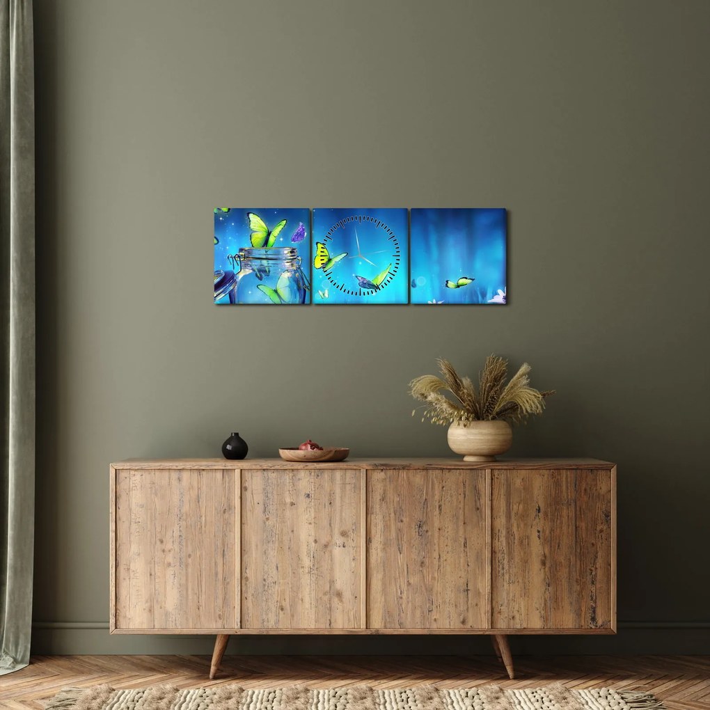 Kép - Szabadság (órával) (90x30 cm)
