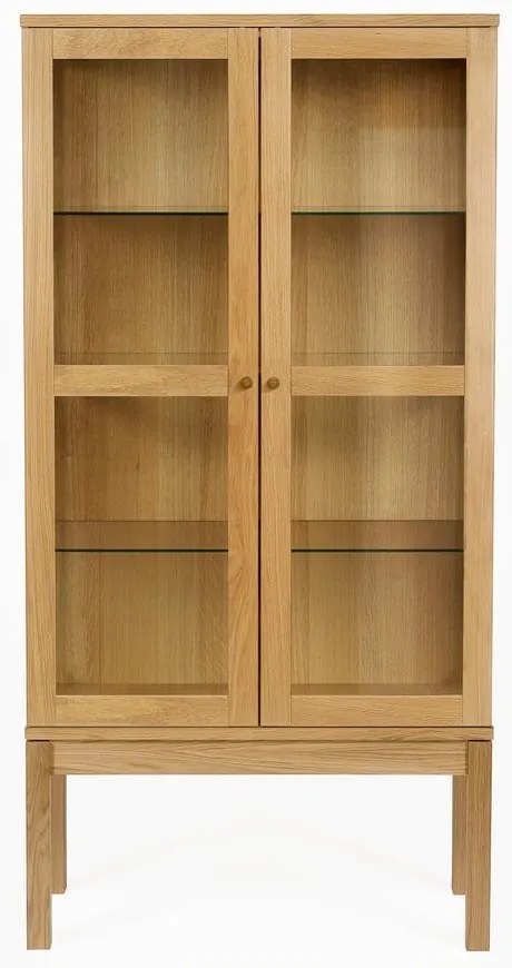 AbbeyWood vitrin tölgyfa dekorral - Woodman