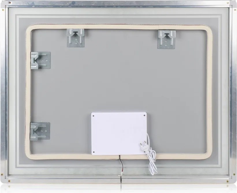 Fali tükör világítással 90x70 cm Zenith – Bonami Essentials