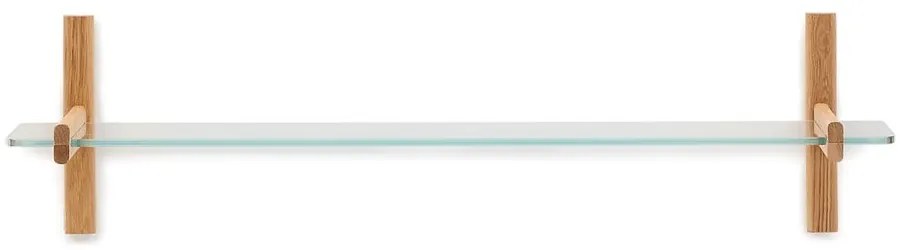 Natúr színű üveg moduláris polcrendszer 110x28x30,5 cm Sitra – Kave Home