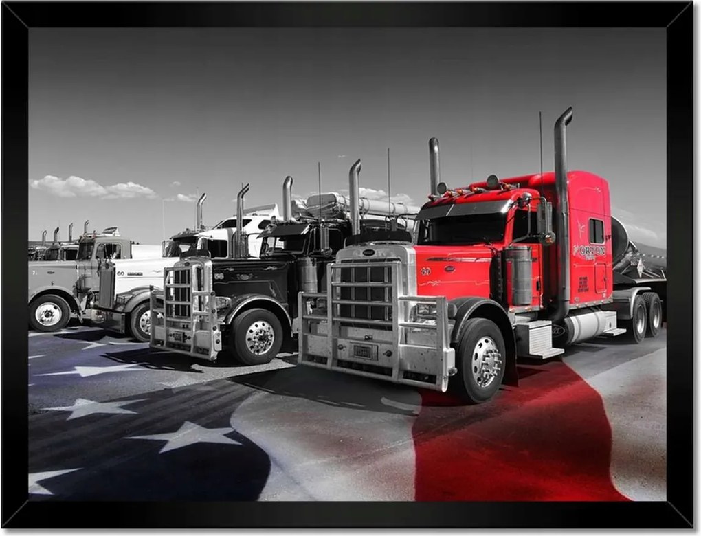 Poszterek keretben 40x30 Nyergesvontató